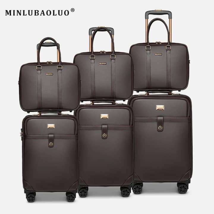 Ensemble de bagages marron assortis