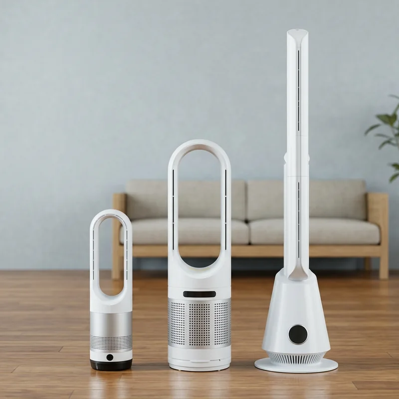 Lot de 3 ventilateurs sans pales