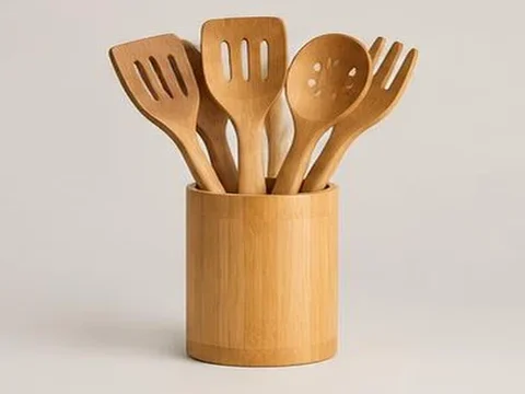Ustensiles de cuisine en bois